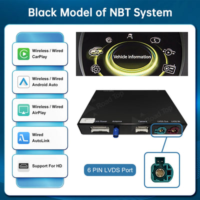 Boîtier CarPlay Android Auto Sans Fil MINI R56 F56