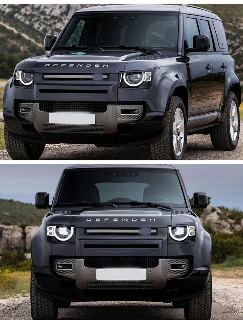 Phares LED et Feux Arrière Land Rover Defender 90 110 2020-2025 Feux de Jour Clignotants