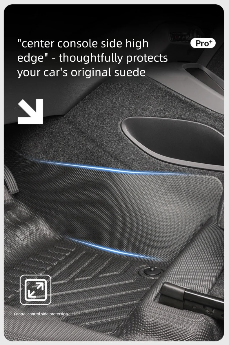 Tapis de Sol TPE Volvo XC60 2009-2026 T8 PHEV Conduite à Gauche Simple ou Double Couche Protection des Seuils