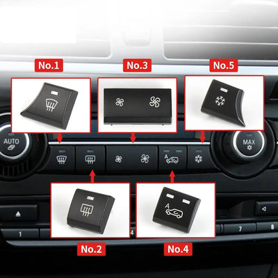 Bouton de Climatisation BMW X5 X6 E70 E71