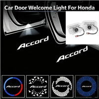 Projecteur Porte Honda Accord 9 et 10 2014-2022 LED, Lot de 2, 9 Motifs