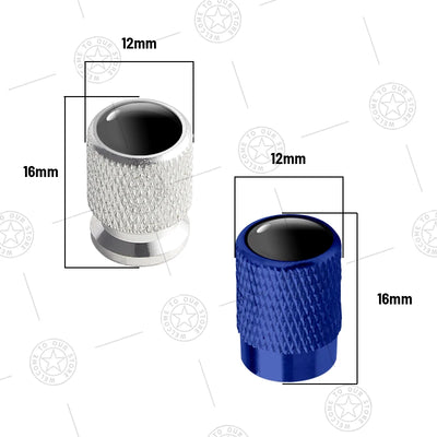 Bouchons de Valve Volkswagen Golf Polo Passat Aluminium Wolfsburg