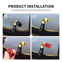 Bouchons de Valve Peugeot 208, 2008, 308, 3008, 5008, 508, Aluminium Anodisé, Lot de 4, 7 Couleurs