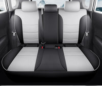 Housses de Siège Cuir Toyota RAV4 2020-2023 Sur Mesure 5 ou 9 Pièces Orange Vert Gris Noir