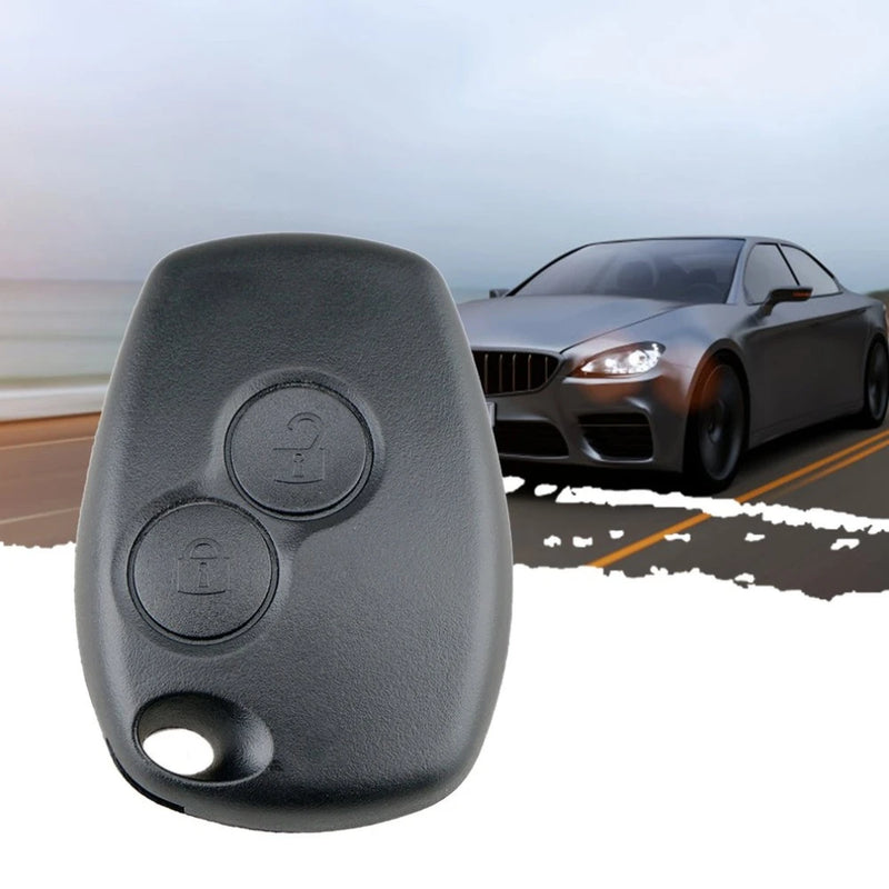 Coque de Clé Renault Mégane Modus Espace Laguna Duster Logan Dacia Sandero Fluence Clio Kangoo Télécommande 2 Touches