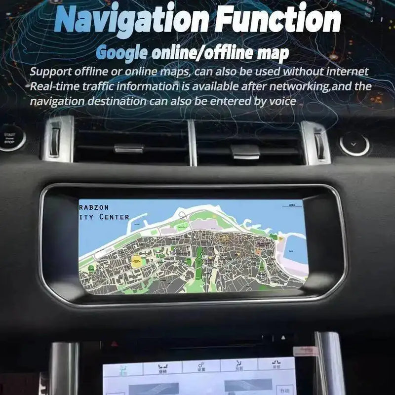 Autoradio Android 15 Land Rover Evoque L538 2012-2018 Écran QLED 10,25 Pouces CarPlay GPS
