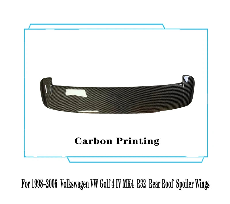 Aileron de Toit Volkswagen Golf 4 MK4 R32 1998-2006 ABS — exemple de montage