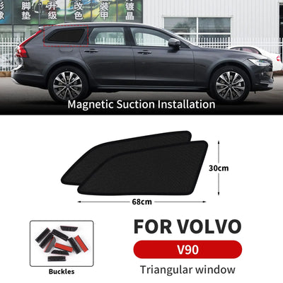 Pare-Soleil Magnétiques Vitres Volvo XC40 et V90 2018-2023