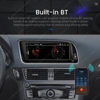 Autoradio Navifly CarPlay Audi Q5 8R 2009-2017 — vue de profil