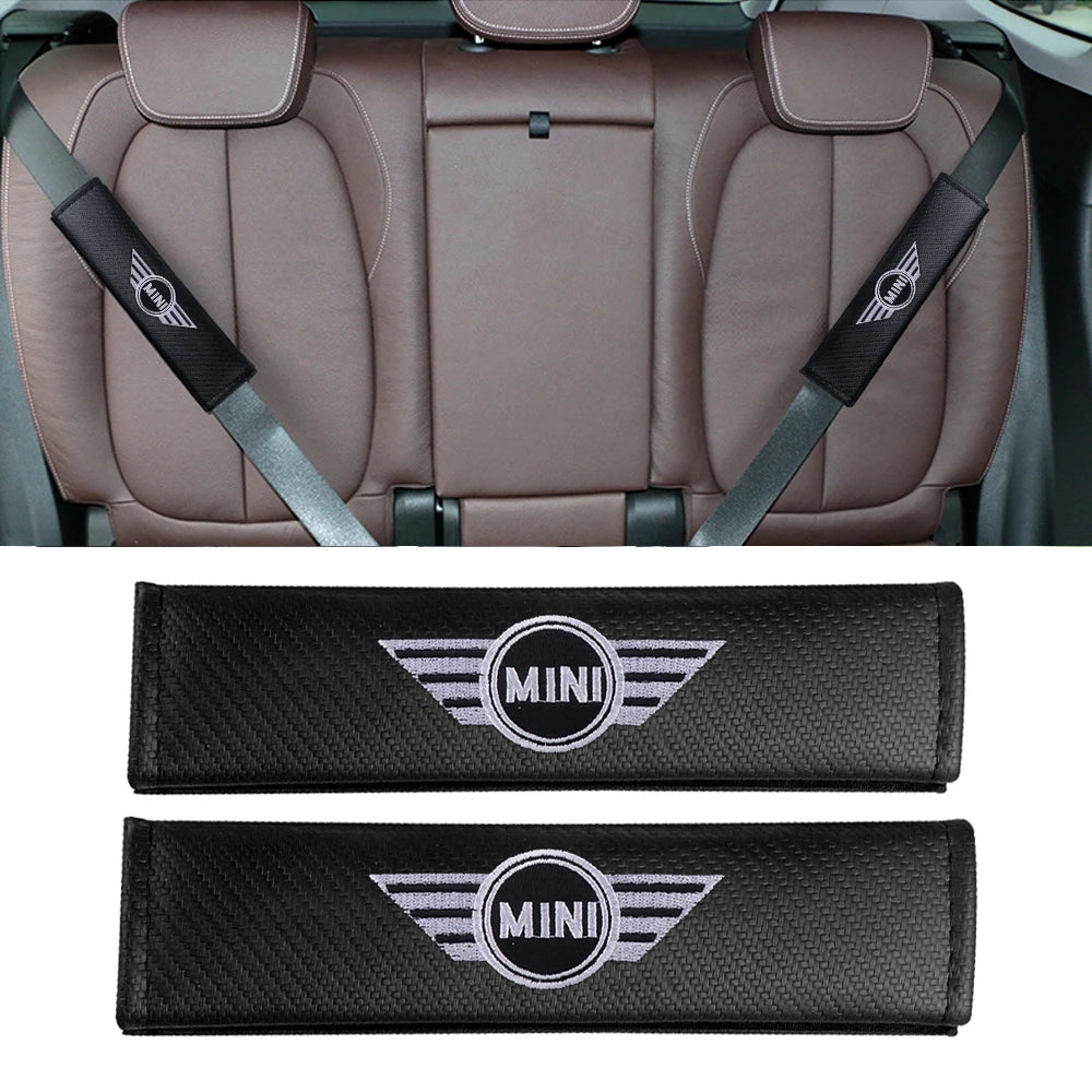 Coussin de Ceinture de Sécurité Carbone MINI Cooper R56 F56