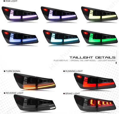 Feux Arrière LED Lexus IS250 IS350 ISF 2006-2013
