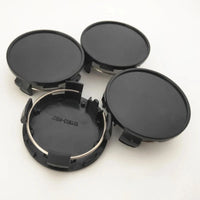Lot de 4 Cache-Moyeu 62 mm Toyota Crown Camry RAV4 C-HR Highlander Noir ou Argent