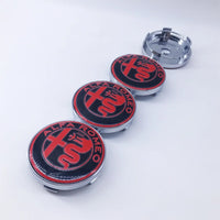 Cache-Moyeux Alfa Romeo Giulietta Mito Giulia 60mm — exemple de montage