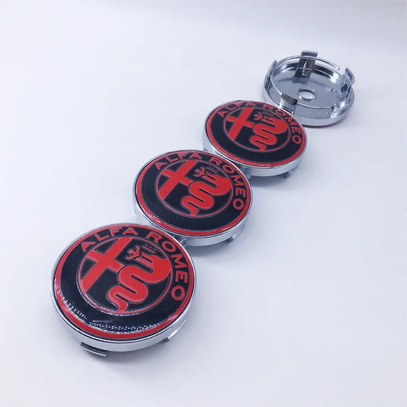 Cache-Moyeux Alfa Romeo Giulietta Mito Giulia 60mm — exemple de montage