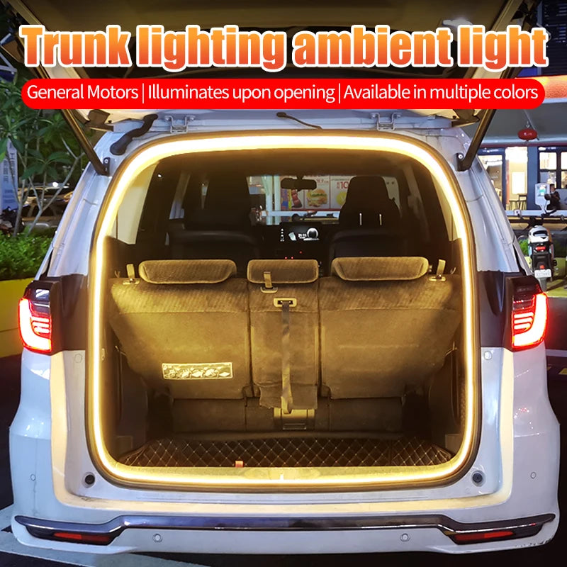 Bande LED Ambiance Coffre Voiture 4 m Étanche