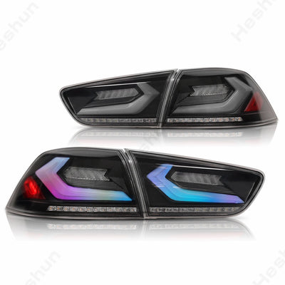Feux Arrière LED Mitsubishi Lancer EVO X Look Sport