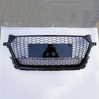 Calandre Avant Nid d'Abeille Style TT RS Audi TT TTS Mk3 8S 2015-2018 Noir Brillant ou Chromée
