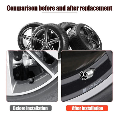 Bouchons de Valve Mercedes Benz AMG W205 W213 Sport