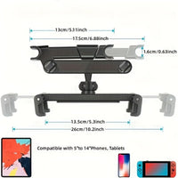 Support Téléphone Tablette Berceau Siège Arrière 4,7-12,9 Pouces