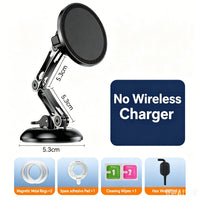 Magnetic Car Phone Holder with 15W Charging