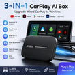 Boîtier CarPlay Multimédia Android 13 Sans Fil Écran Partagé