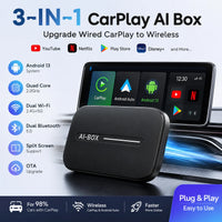Boîtier CarPlay Multimédia Android 13 Sans Fil Écran Partagé