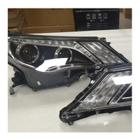 Phares LED Toyota RAV4 2013-2015 Lentille Bi-Xénon Feux de Jour LED