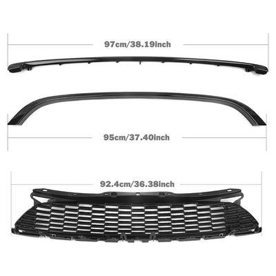 Calandre Mini Cooper R56 R57 R58 Nid d'Abeille 2007-2015