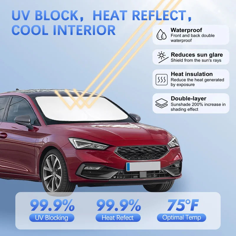 Pare-Soleil Pare-Brise SEAT Leon Ibiza Altea Anti-UV