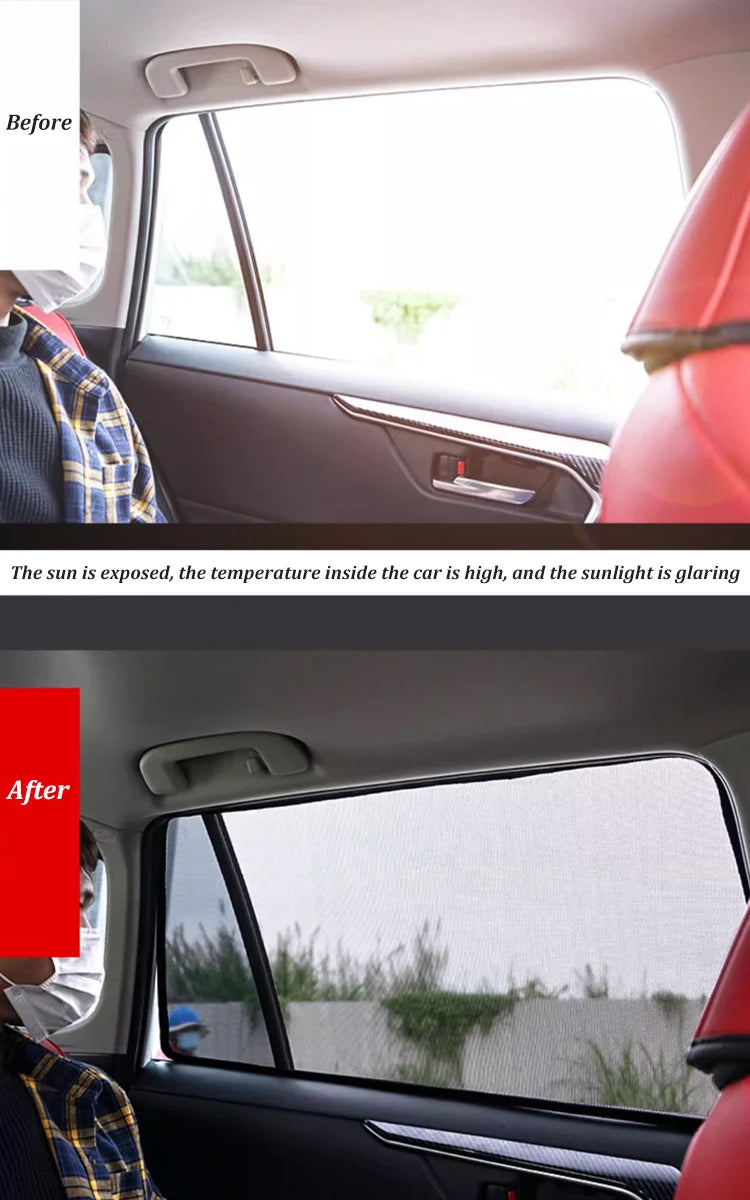 Pare-Soleil Magnétique Audi A3 8V Berline 2016-2020 Vitres Latérales et Lunette Arrière Anti-UV