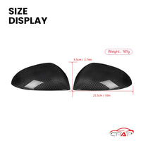 Coques de Rétroviseur Mercedes W206 W223 W254 W295 Carbone Véritable Style OEM