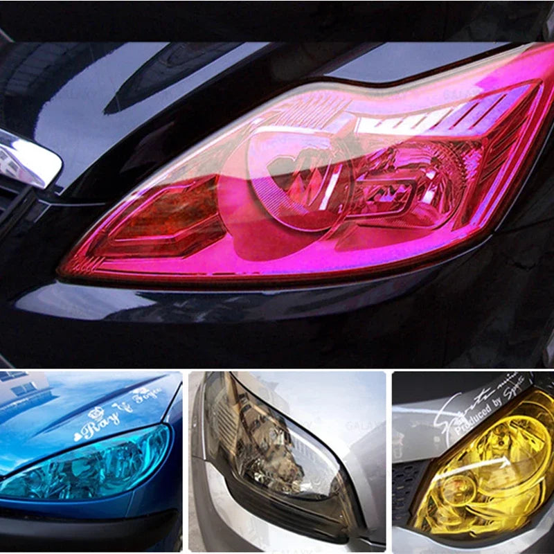 Film Teinte de Protection pour Optiques de Voiture