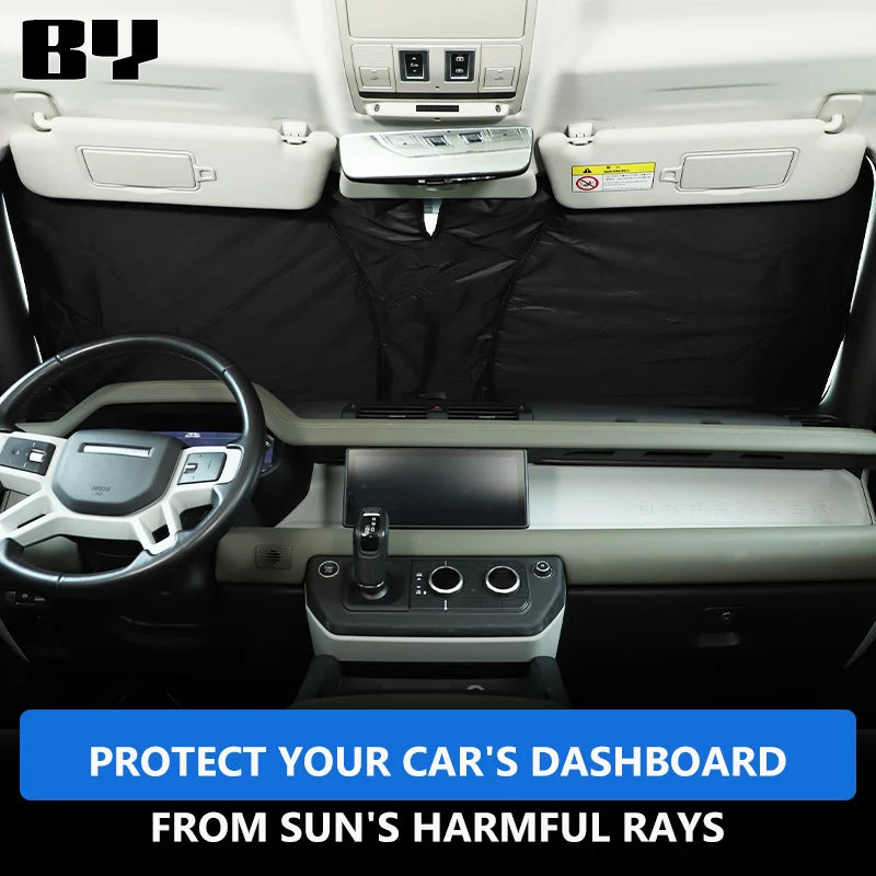 Pare-Soleil Pare-Brise Land Rover Defender Argenté 2004-2024