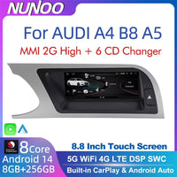 Autoradio Android Audi A4 B8 A5 CarPlay