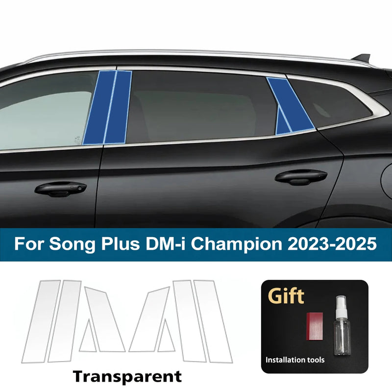 TPU Door Sill Protection Film for BYD Song Plus DM-i 2023-2025