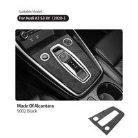 Couvre-Levier de Vitesses Alcantara Audi A3 S3 8Y