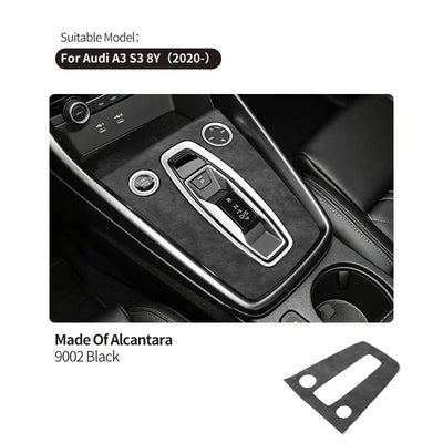 Couvre-Levier de Vitesses Alcantara Audi A3 S3 8Y