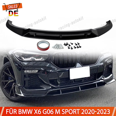 Lame Pare-Chocs Avant BMW X6 G06 M Sport 2020-2022