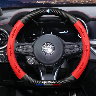 Couvre Volant Alfa Romeo Giulia Stelvio Giulietta Cuir
