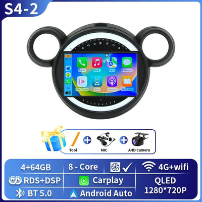 Autoradio Android CarPlay MINI Cooper R56 R60 2006-2015