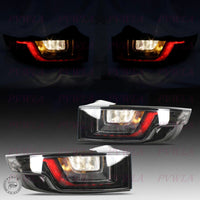 Feu Arrière LED Land Rover Range Rover Evoque 2016-2018 Boîtier Noir Fumé