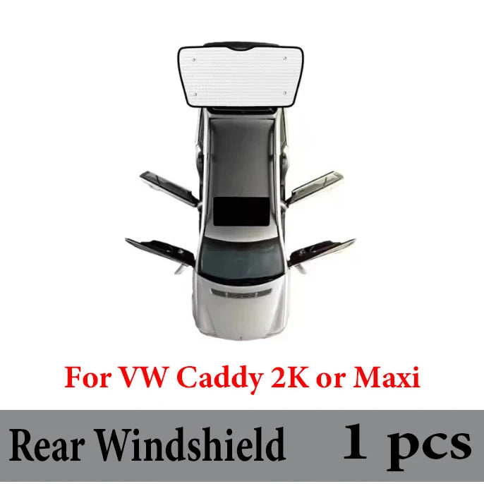 Sun Visors for Volkswagen Caddy 2K Maxi 2004-2019 Windows