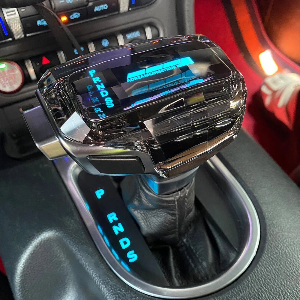 Pommeau de Vitesse Cristal LED Ford Mustang GT