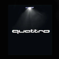 Projecteur Logo de Porte LED Audi 6 Motifs Anneaux RS S line quattro