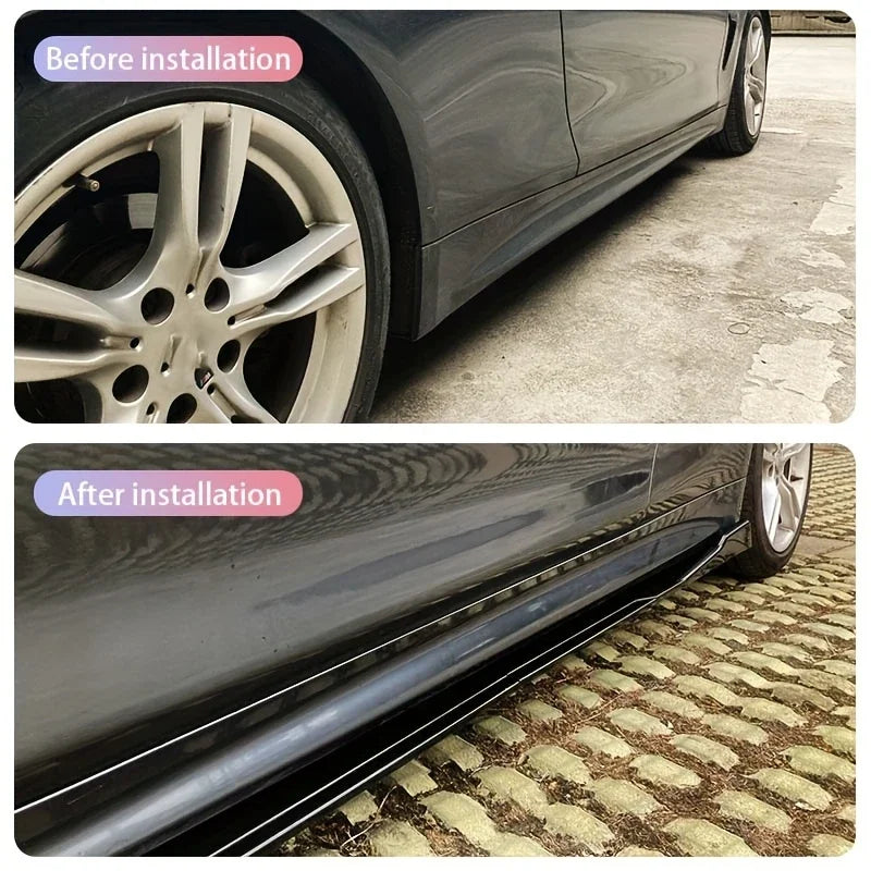 Extensions de Jupes Latérales Kia Stinger 2018-2023 8 Pièces
