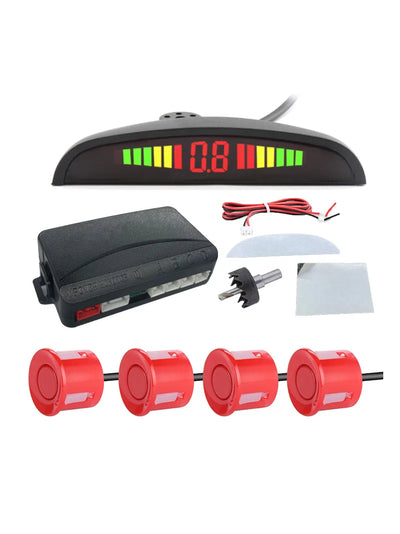 Radar de Recul 4 Capteurs Écran LED FirstSafe KZ-068