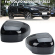 Coque de Rétroviseur Volvo XC60 2018-2022 Noir Brillant