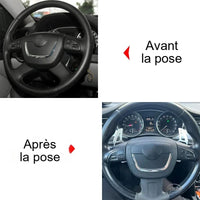 Palettes au Volant Skoda Octavia 2 1Z Superb 2009-2012 Aluminium