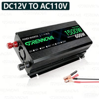 12V 220V Autotransformator Wechselrichter 1000 bis 2200 W