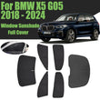 Pare-Soleil Vitres et Pare-Brise BMW X5 G05 2018-2024 Sur Mesure Couverture Complète